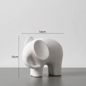 Resin Elephant Decorations, Living Room Office Desk Animal Crafts Relocation New House Decorations Garden Decoration Sculpture acacuss