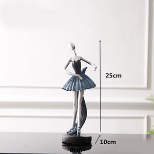Resin LUCKY Deer Elk Figurine Statue Home Living Room Decor Crafts Sculpture Creative Gifts Modern Desktop Ornament acacuss