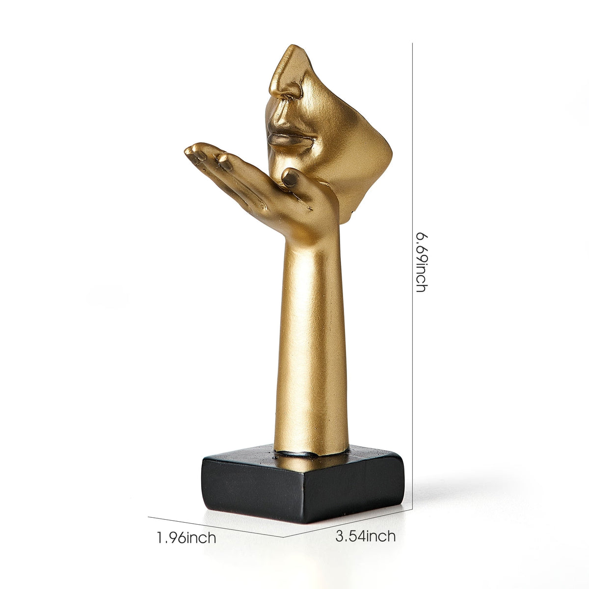 Retro Thinker Desk Accessories Human Face Ornaments for Home Sculptures &amp; Figurines Room Decoration Aesthetic Collectible Crafts acacuss