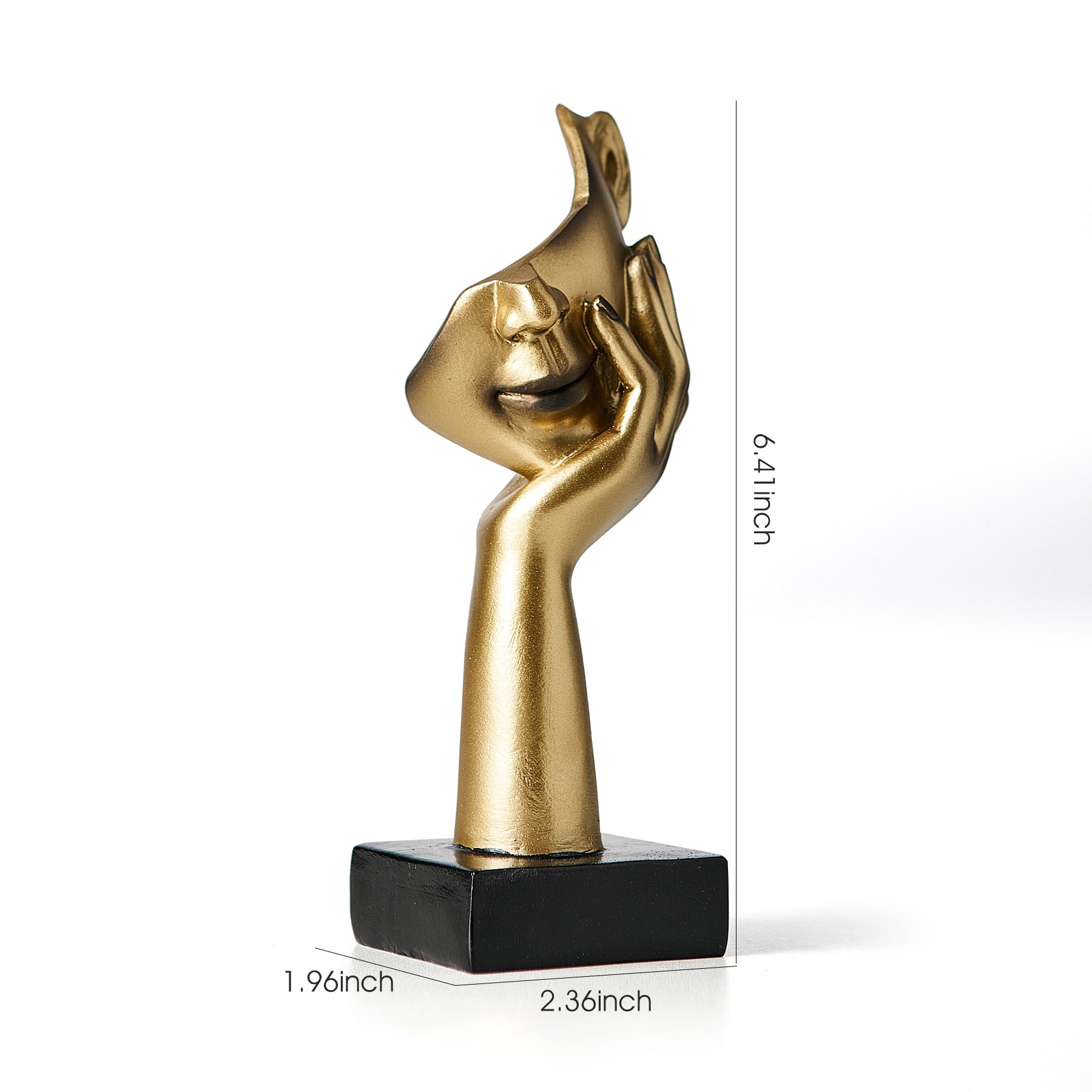 Retro Thinker Desk Accessories Human Face Ornaments for Home Sculptures &amp; Figurines Room Decoration Aesthetic Collectible Crafts acacuss
