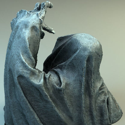 [Lustig] Reaper Death Resin Büste Statue Modell Action Figure Spielzeug Halloween Home Dekorationen Ornamente Kinder bestes Geburtstagsgeschenk 