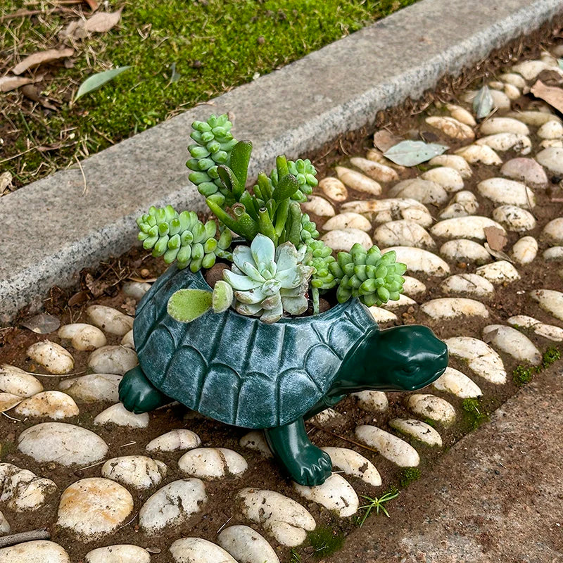 Kreativer Blumentopf mit Cartoon-Tiermotiv, saftiger Blumentopf, niedl –  acacuss