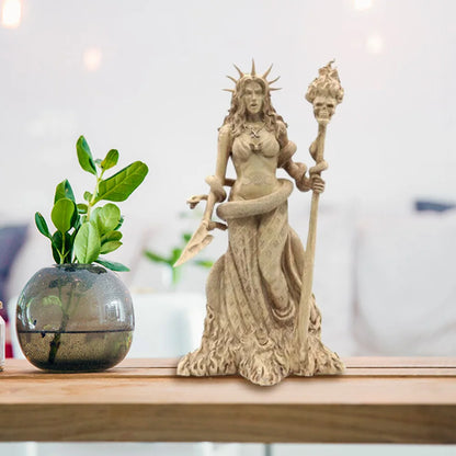 Greek Mythology Decor Figurine Resin Art Sculpture Figurine Home Decor for Living Room Bedroom Decor CLH@8