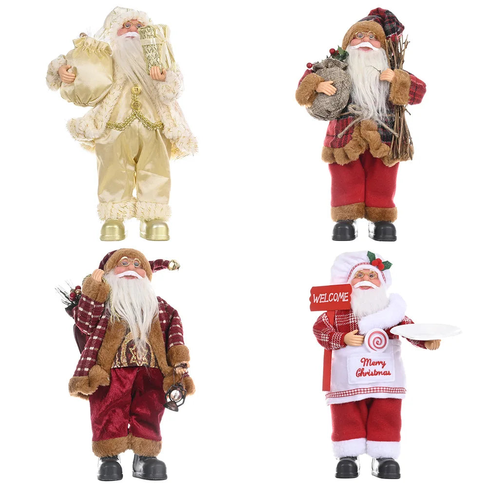 New Big Santa Claus Doll Children Xmas Gift Christmas Tree Decorations Home Wedding Party Supplies Plush Ornaments