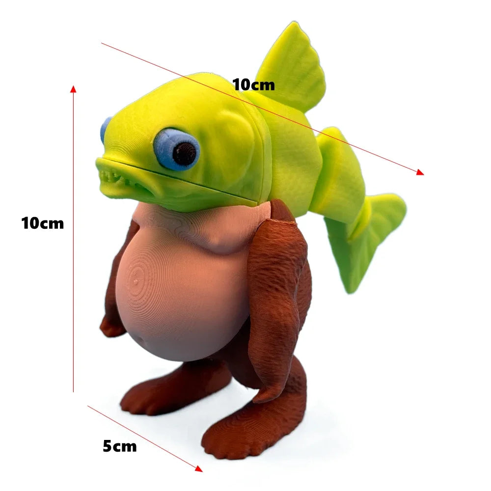 Tralalero Tralala Desk Decor, 3D Printed Ai Animals Collectible Figurines for Home Decoration,Italian Brainrot Meme Shark Figurine Toy,Tung Tung Tung sahur (Wear Shoes Sharks Tralalero Tralala Desk Decor, 3D Printed Ai Animals Collectible Figurines for Home Decoration,Italian Brainrot Meme Shark Figurine Toy,Tung Tung Tung sahur (Wear Shoes Sharks