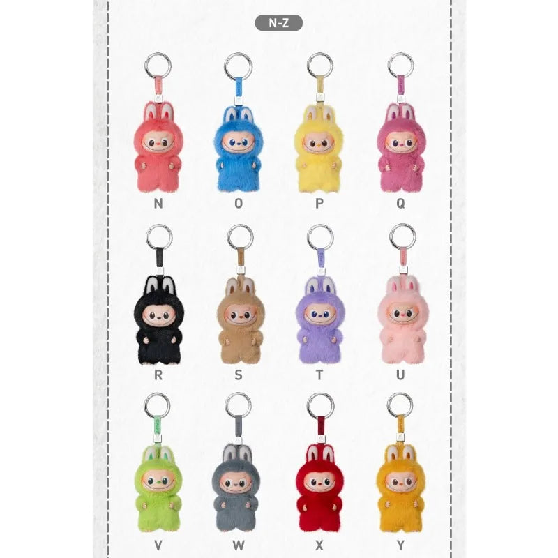 Original POPMART LABUBU V4 N-Z Heart Secret Series Vinyl Face