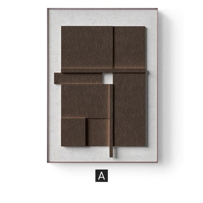 Wabi-sabi Abstraktes dekoratives Gemälde im nordischen Stil, Morandi-Farbe, dekoratives Wandbild, Wohnzimmer, Wandkunst, Bild, Heimdekoration, Geschenk 