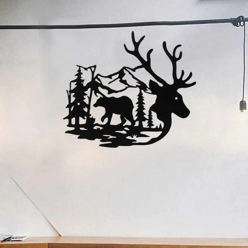 Elk Metal Wall Art