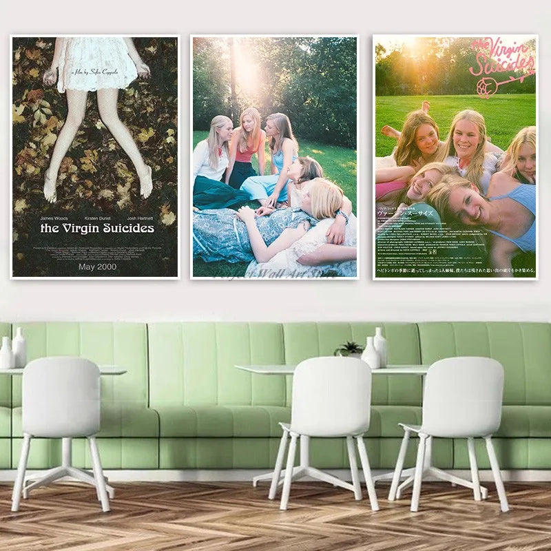 Classic Sofia Coppola Movie The Virgin Suicides Film Poster Canvas Painting And Print Wall Art Picture For Home Room Decor Gifts
