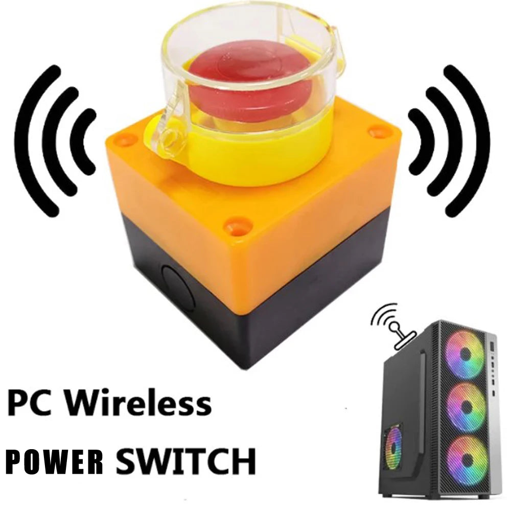 Remote Power ON/OFF Switch for Desktop Computer. Wireless PC Motherboa