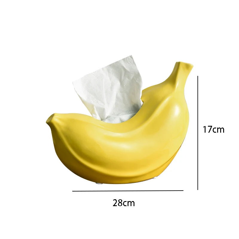 aufbewahrung bananen Kreative Bananen-Taschentuchbox, Aufbewahrung für Haushalt, Wohnzimmer – acacuss