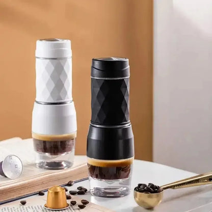 Hand Pressure Manual Mini Espresso Capsule Coffee Machine Cup Portable Espresso Mini Coffee Maker For Travel