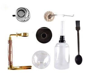 SIPHON COFFEE Maker Set vintage coffee Maker coffee bar decor ART - Coffee Machine Siphonic Distillation Coffee Pot Make Coffee Suit Drip - ACACUSS