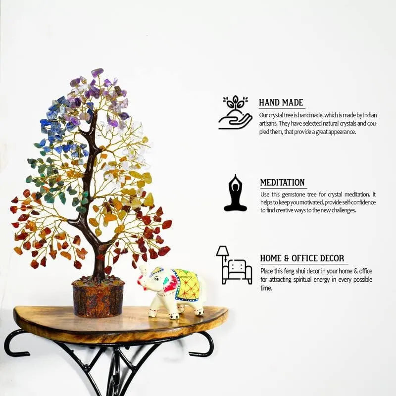 spiritual money tree Tree of Life Gift Crystal Tree Energy Stone and Crystal Money Tree Hea – acacuss