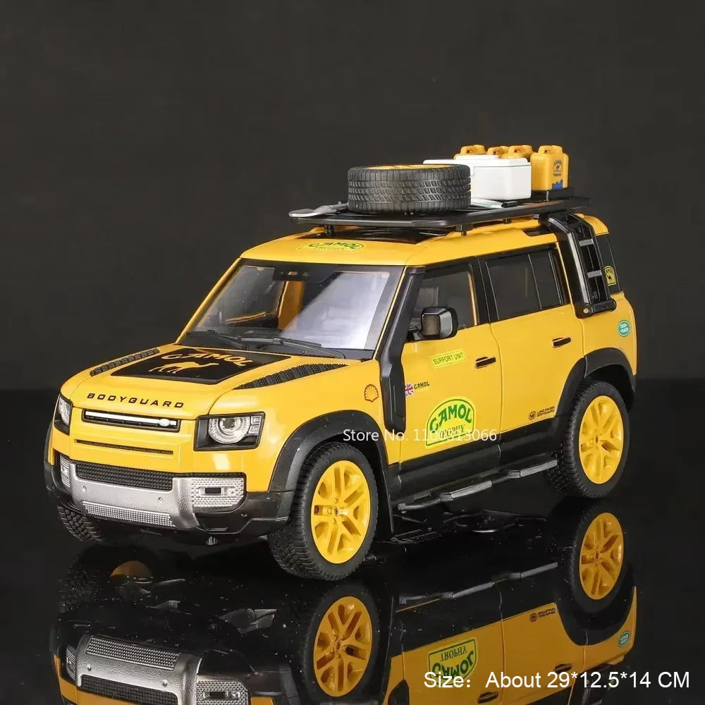 1:18 Diecast Land Rover Range Rover SV Model Car – With Sound & Light, Toy Gift For Kids