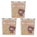 Yooki V4  Take A Bite Of Bear Series Cute Plush Blind Box Trend desk Mystery Box Decor Toys Collectible Decor plush doll gifts