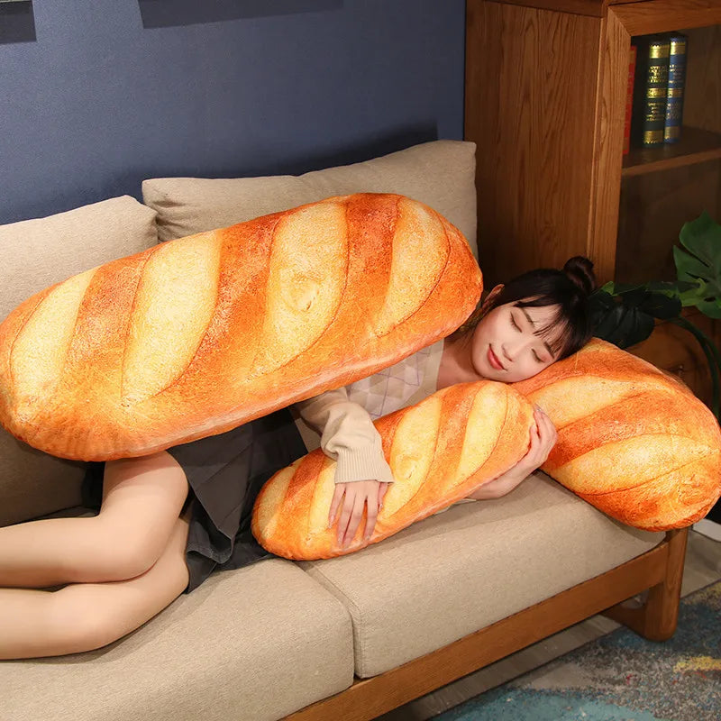 Baguette Bread Cushion, Baguette Pillow Bread