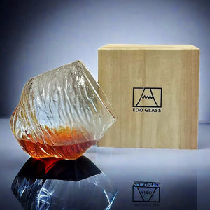 Verre à Whisky Japonais 3D – Style Montagne Glacier, Gobelet Insolite