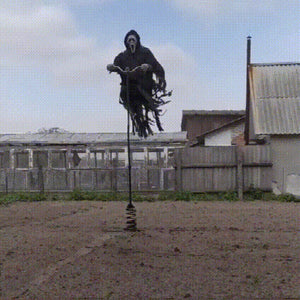 2023 New Scream ScareCrow Creative Terror Halloween Outdoor Decoration Ghostface Scarecrow Hanging Scary Scream Ghost Ghostface acacuss