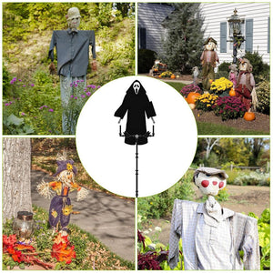 2023 New Scream ScareCrow Creative Terror Halloween Outdoor Decoration Ghostface Scarecrow Hanging Scary Scream Ghost Ghostface acacuss