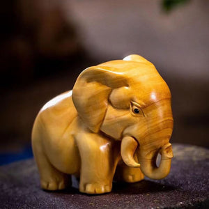 Sculptures And Figurines For Interior Cute Wood Carving Animals Statue Decoration Ornaments For Home Luxury Desk Accessories acacuss