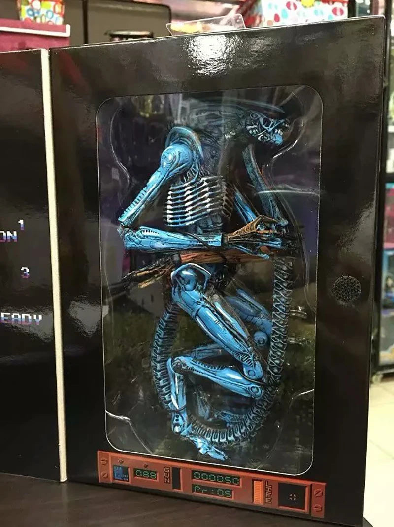 NECA Alien Blue Alien Xenomorph Figma Predator Toy Ripley Action Figure NECA Model Toy Gift 18CM