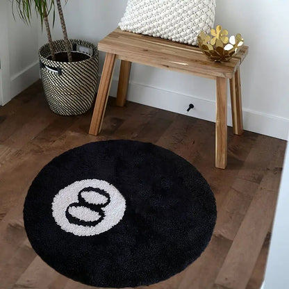 Modern Simple Ins Style Flocked Carpet Floor Mat Living Room Bedroom Bedside Blanket Plush Tea Table Mat