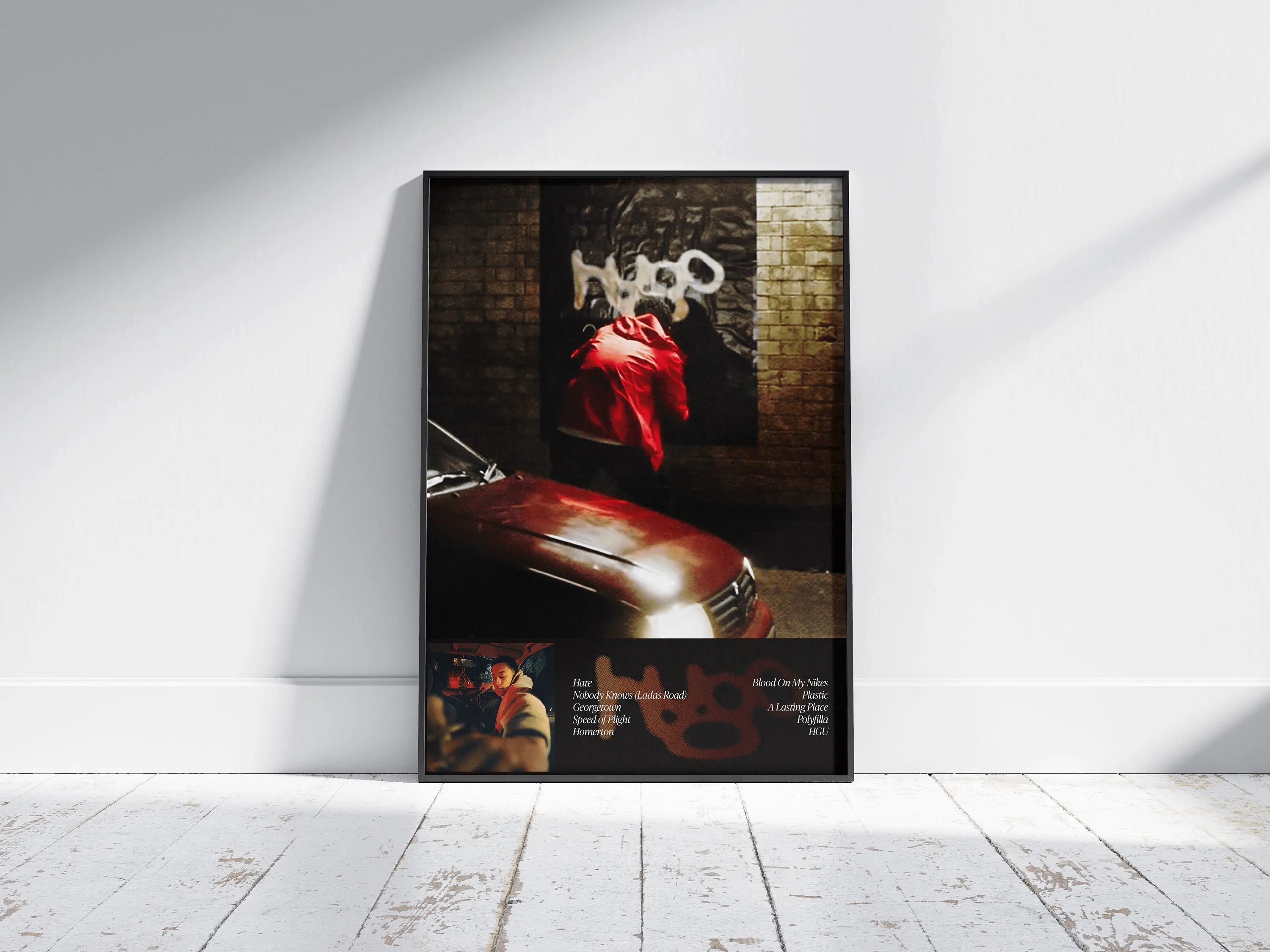 Music Star Loyle Carner Bakar Retro 80s Poster Hip Hop Posters for Living Room Canvas Painting Art Home Wall Decor Picture