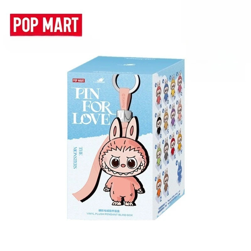 Original POPMART LABUBU V4 N-Z Heart Secret Series Vinyl Face