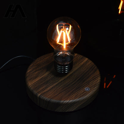 Neuheit magnetische schwimmende Lampe mit LED-Beleuchtung für Nachtlicht Heimdekoration Geburtstag Weihnachtsgeschenk Retro Novely 