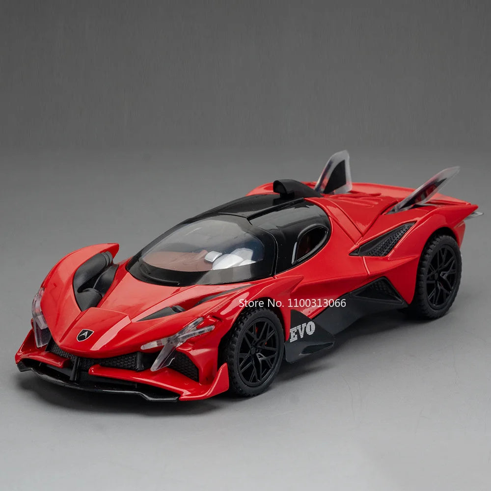 APOLLO 展示品 Voiture de sport Apollo EVO en métal moulé sous pression à l