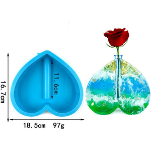 Silicone Mold for Marble Cement Vase Diy Hydroponic Vase Silicone Mold Tube Flower Breeding Vase Mold Living Room Decoration acacuss