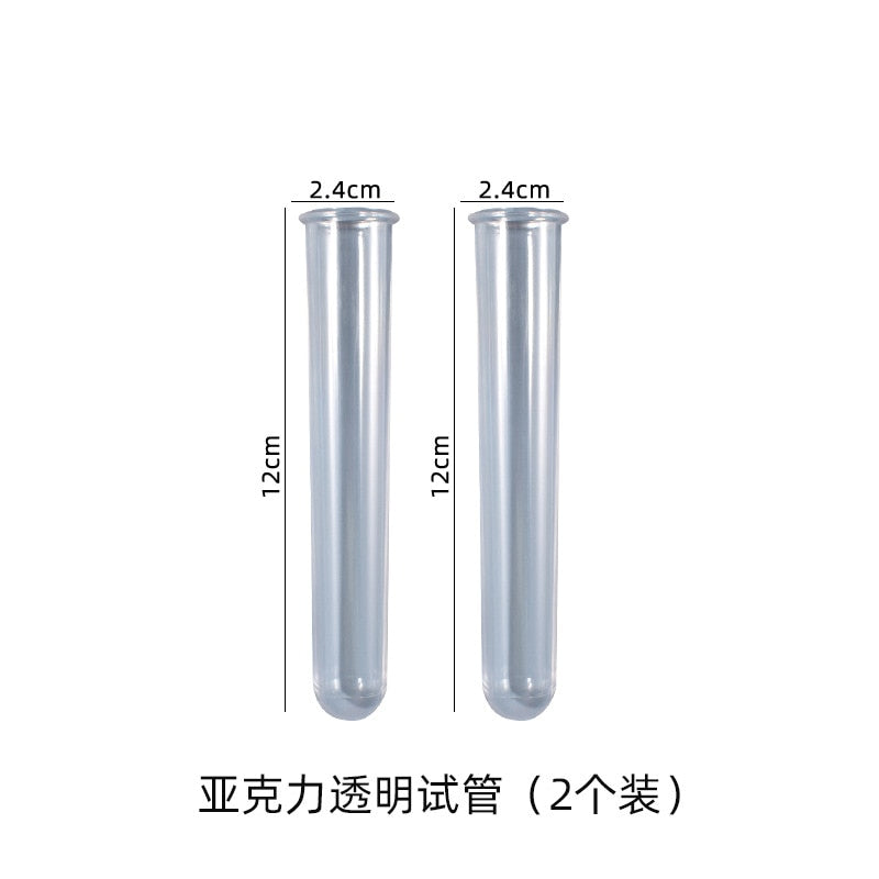 Silicone Mold for Marble Cement Vase Diy Hydroponic Vase Silicone Mold Tube Flower Breeding Vase Mold Living Room Decoration acacuss