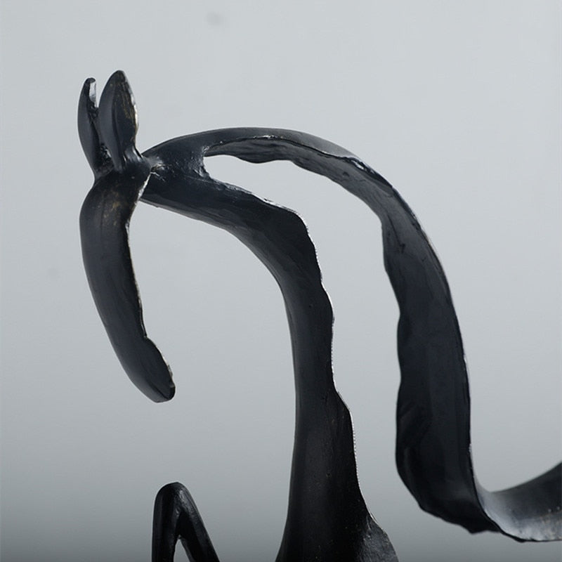 Simple Creative Metal Hollow Out Horse Desktop Ornament Animal Sculpture Living Room Decoration Abstract Crafts Home Decoration acacuss