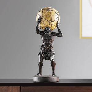 Simulated European Greek mythological figures, creative decorations, living room, porch decoration, resin crafts, Atesla acacuss