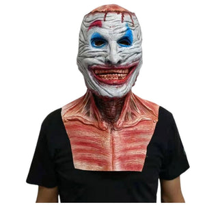 2023 Newest Skeleton Bio-Mask Halloween Horror Mask Cosplay Party 3D Latex Movable Jaw Helmet Skeleton Decoration Props acacuss
