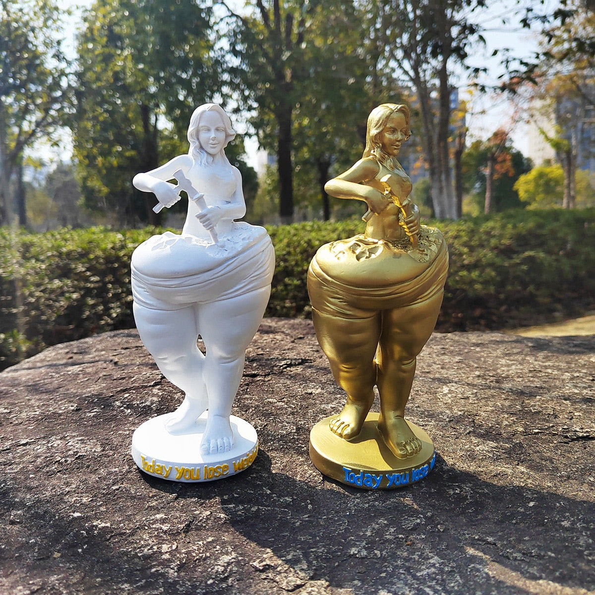 Slimming Girl Statue Creative Home Decor Resin Figurines Living Room Yoga Room Decoration Modern Home Decoration Accessories acacuss