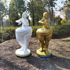 Slimming Girl Statue Creative Home Decor Resin Figurines Living Room Yoga Room Decoration Modern Home Decoration Accessories acacuss