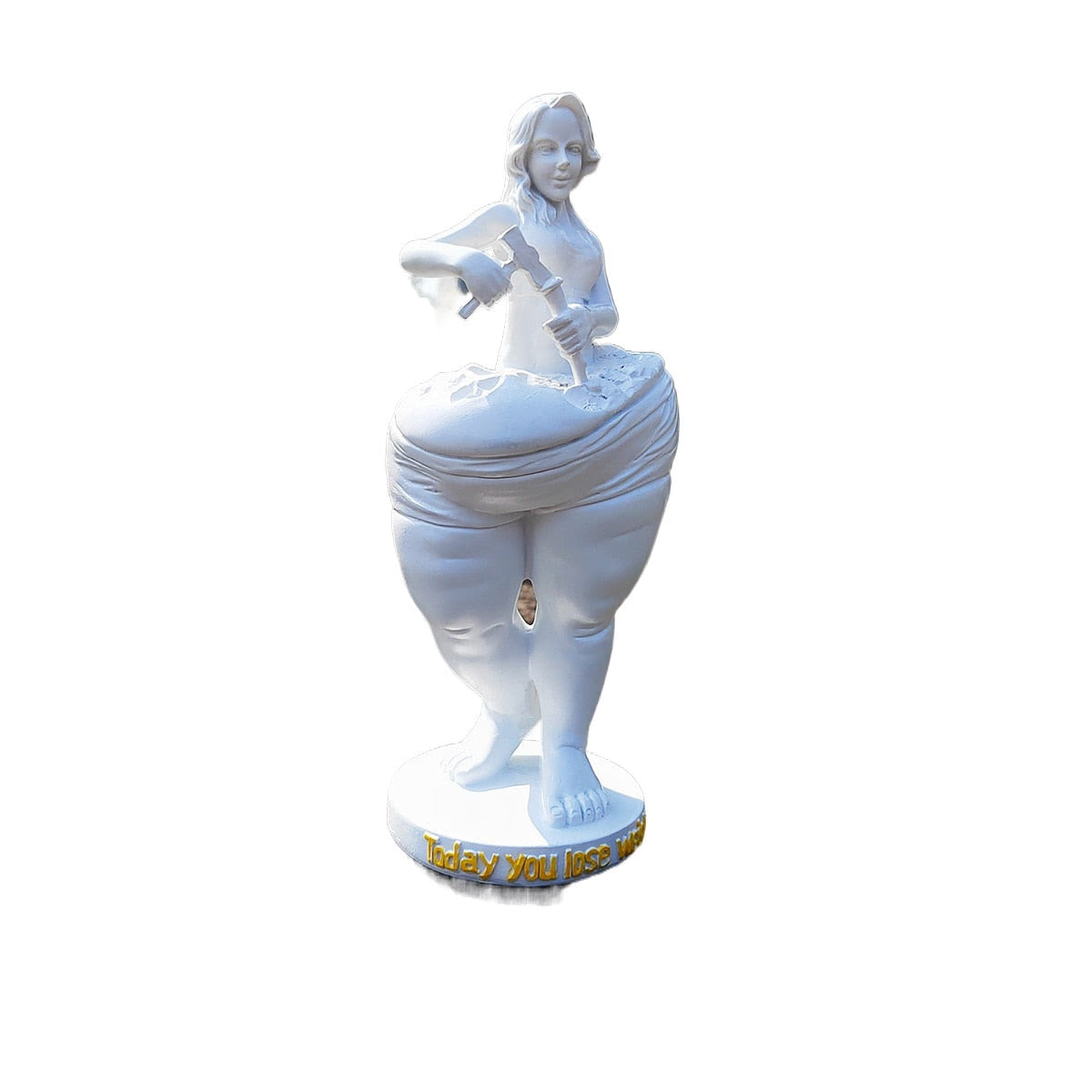 Slimming Girl Statue Creative Home Decor Resin Figurines Living Room Yoga Room Decoration Modern Home Decoration Accessories acacuss