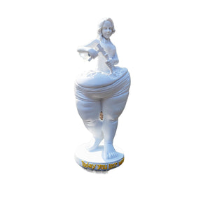 Slimming Girl Statue Creative Home Decor Resin Figurines Living Room Yoga Room Decoration Modern Home Decoration Accessories acacuss