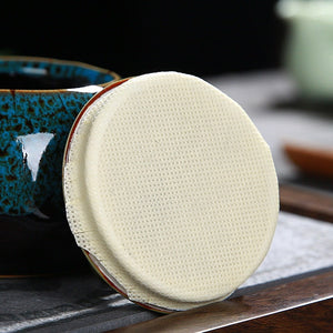 ACACUSS Coffee Container and Tea TIN  Ceramic Cans Canister | Retro Stoneware | Ceramic Airtight pot Gong Fu | Tea Ceremony Accessories - ACACUSS