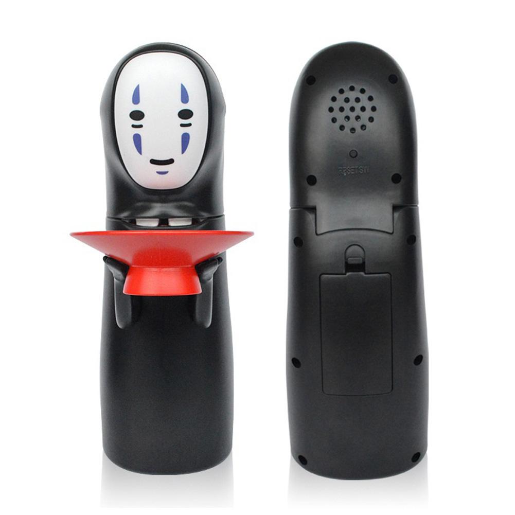 Spirited Away Kaonashi No-face Piggy Bank Toy Automatic Eaten Coin Bank Miyazaki Hayao Chihiro Figure Saving Money Box Kids Gift acacuss