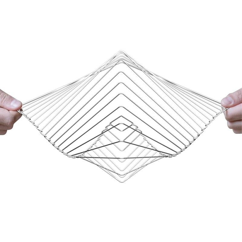 Square Wave Kinetic Spinner Autism ADHD Toys Fidget For Anxiety And Stress Juguetes Antiestrés Ansiedad Cool Gadgets Technology acacuss