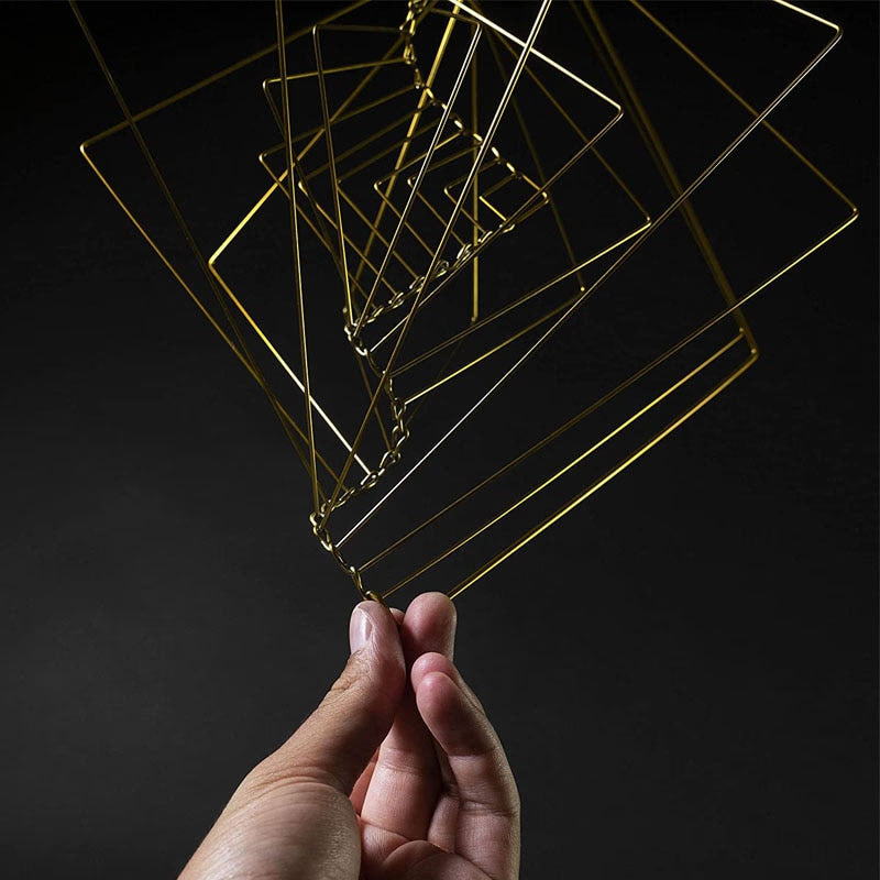 Square Wave Kinetic Spinner Autism ADHD Toys Fidget For Anxiety And Stress Juguetes Antiestrés Ansiedad Cool Gadgets Technology acacuss