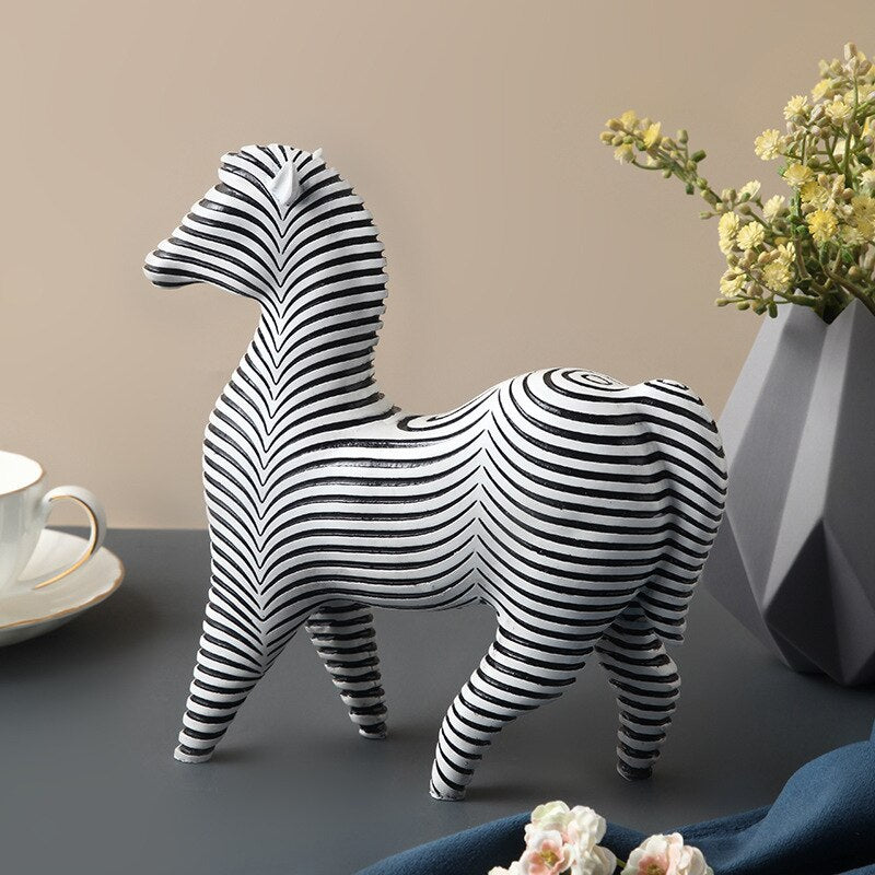 Statues Figurines Home Decor Room Resin Rhino Sculptures Figurines For Interior Room Ornaments Home Decor Art Craft Accessories acacuss