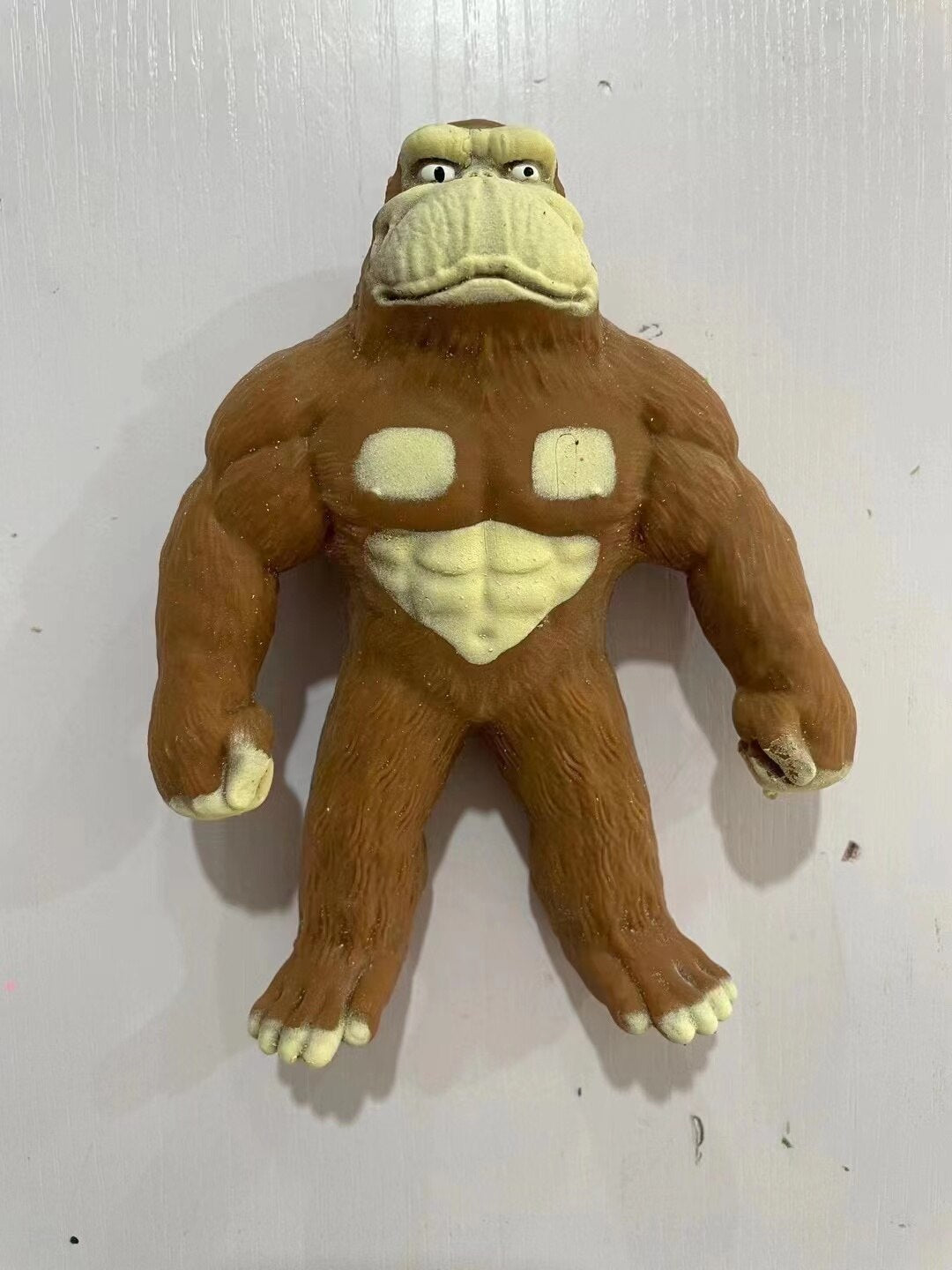 Stretch Gorilla Figure Sculpture Twisting Pulling Bending Anti-Anxiety Pinch Relieve Stress Toy Funny Kids Toy Knead Sand Toy acacuss