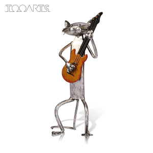 TOOARTS Metal Figurines Miniatures Garden Statues Sculptures Home Decoration Handicrafts Saxophone Furnishing Articles Gifts acacuss