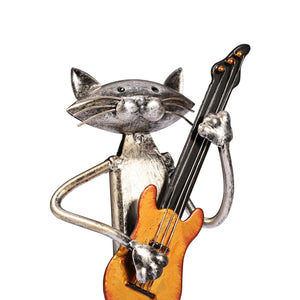 TOOARTS Metal Figurines Miniatures Garden Statues Sculptures Home Decoration Handicrafts Saxophone Furnishing Articles Gifts acacuss