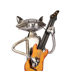 TOOARTS Metal Figurines Miniatures Garden Statues Sculptures Home Decoration Handicrafts Saxophone Furnishing Articles Gifts acacuss