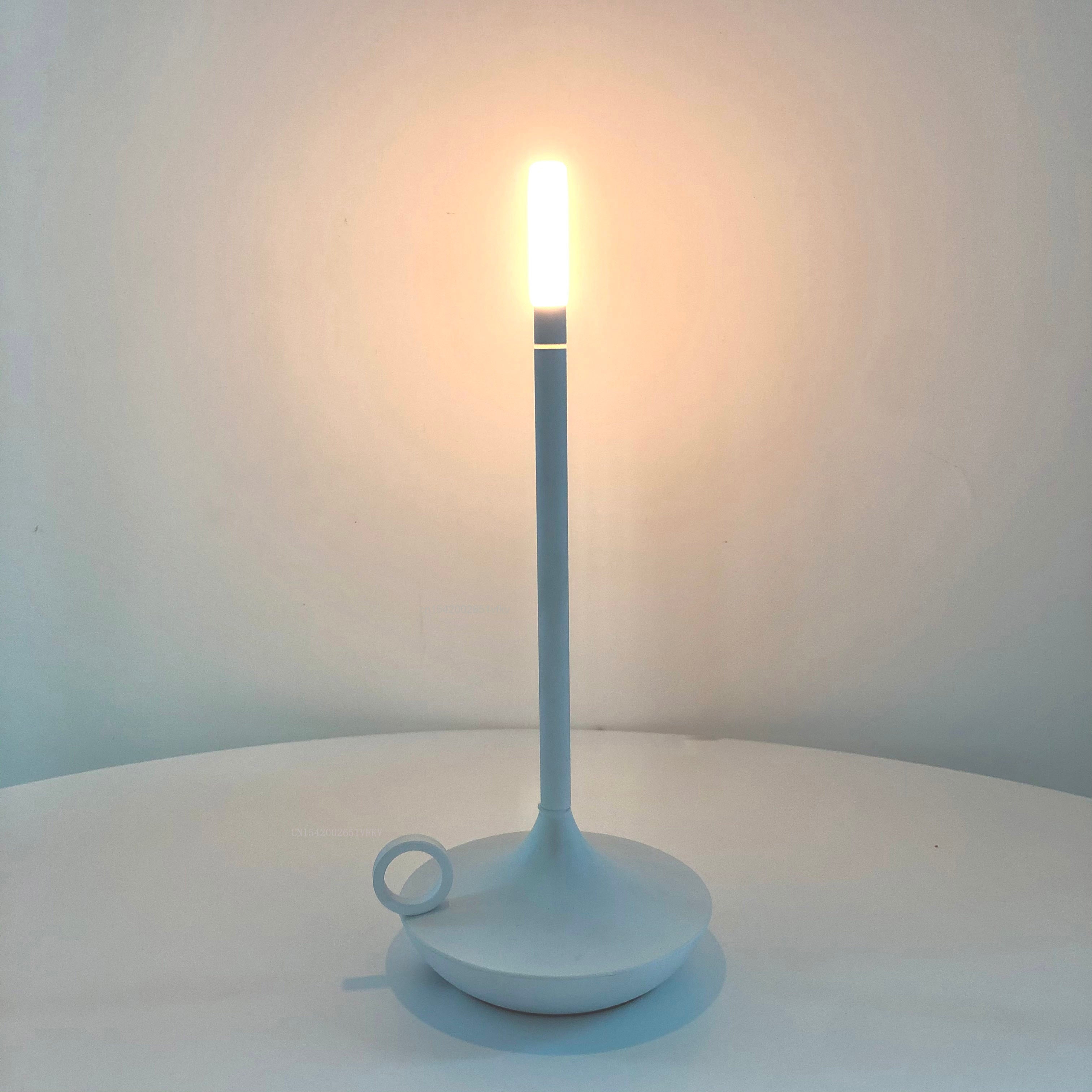 Table lamp for bedroom Rechargeable Wireless touch lamp Camping candle Creative lamp rechargeable USB-C desk lamp acacuss